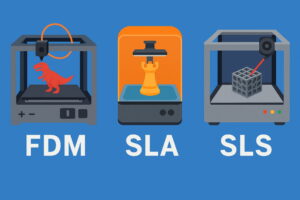 FDM vs SLA vs SLS