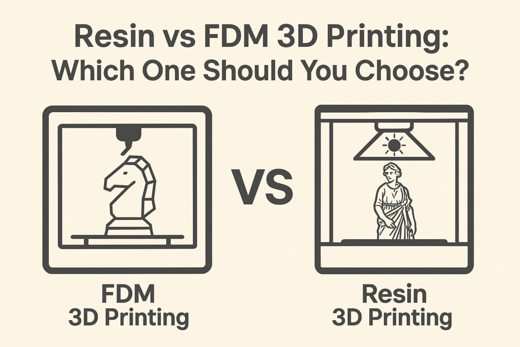 Resin VS FDM 3D Printing